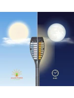 LAMPA SOLARNA  12 LED  SZARA model 21831095