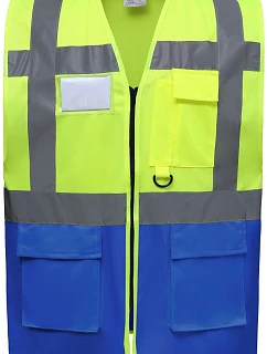 HVW 801 HiVis multifunkční vesta hi vis blue model 22502404 - Yoko