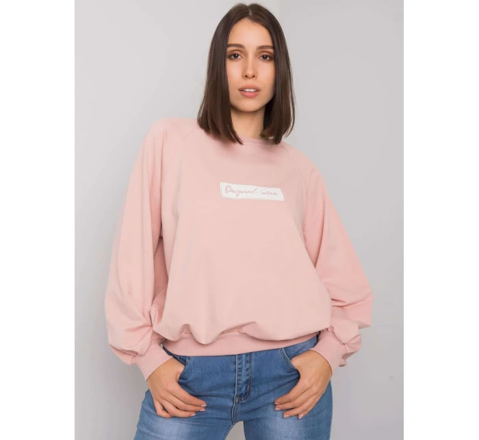 Mikina RV BL 7270.20 svetlo ružová