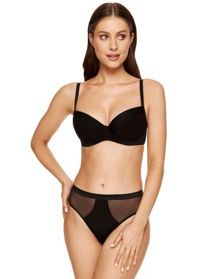 Dámská podprsenka model 21784963 Černá - Gorteks