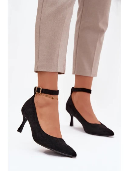 Lodičky s ihlovým podpätkom model 221169 Krok vo veľkom štýle