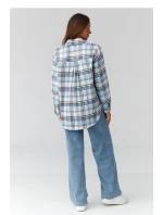 Košeľa s dlhým rukávom model 224089 Makadamia