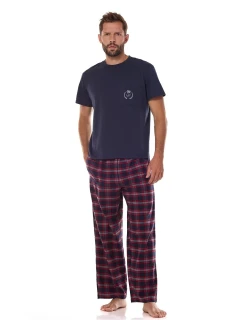 Pánske pyžamo L&L 2473 Ben cr/r M-3XL