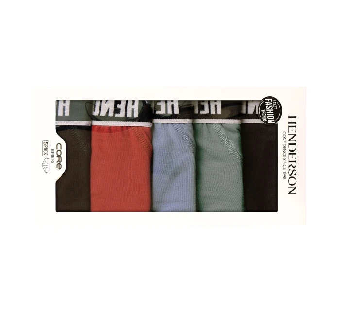 Pánske slipy 5 pack 43175 Soon - HENDERSON Pánske slipy 5 pack 43175 Soon - HENDERSON