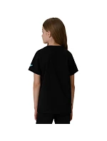 Dívčí tričko tmavě černé 20S model 22280994 - 4F Dívčí tričko tmavě černé 20S model 22280994 - 4F