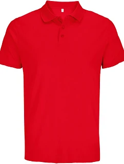 SOL'S Pitcher Športové polo tričko 25.4442 červené