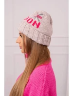 Dámska čiapka London K385 dark beige