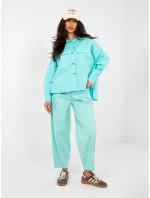 IT KS košeľa FL9968.48 tyrkysová