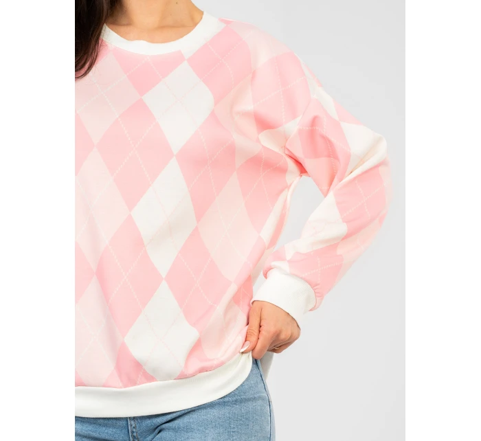 Bluza MI BL model 22007102 jasny różowy - FPrice Bluza MI BL model 22007102 jasny różowy - FPrice