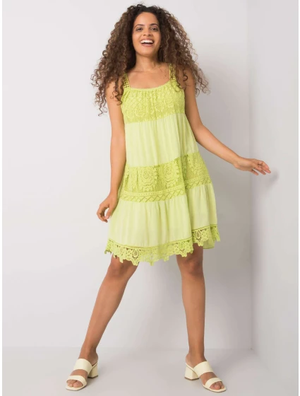 Šaty TW SK BI model 15729332 vápno - FPrice Šaty TW SK BI model 15729332 vápno - FPrice