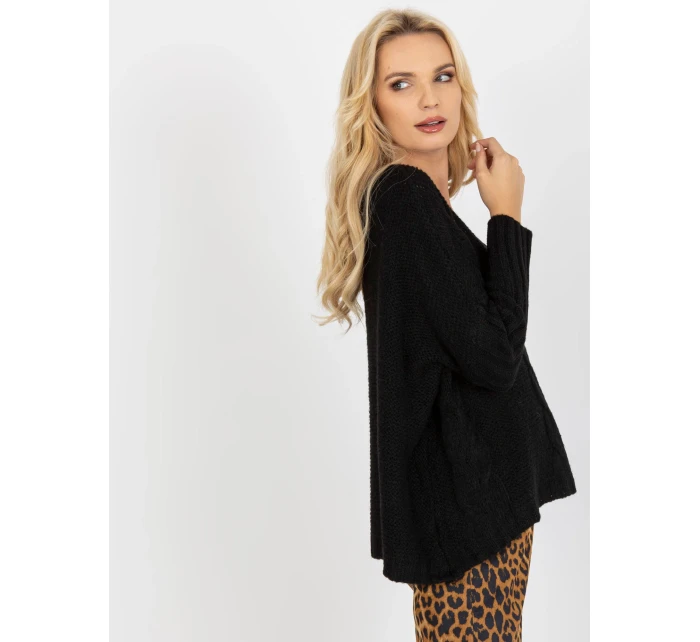 Dámsky sveter TW SW BI M903 33X čierny Dámsky sveter TW SW BI M903 33X čierny