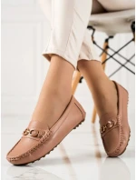 Klasické mokasíny model 20646533 hnědé - Inello