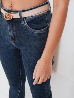 Dámske modré push up džínsy FashionStreet UY2783