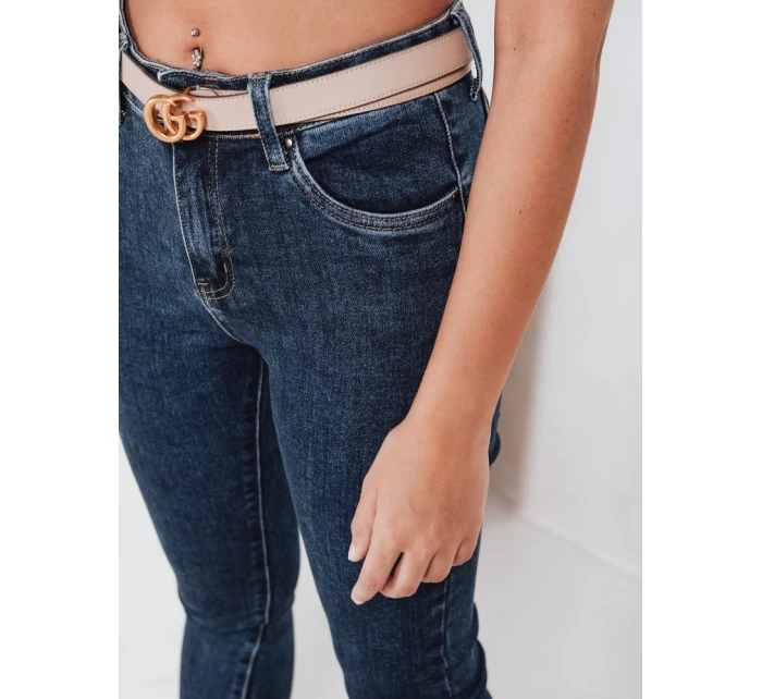 Dámske modré push up džínsy FashionStreet UY2783