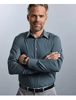 Russell Athletic 924M Popelínová košeľa s dlhým rukávom 11.924M biela Russell Athletic 924M Popelínová košeľa s dlhým rukávom 11.924M biela
