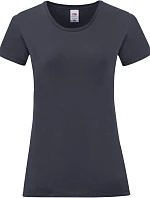 Fruit of the Loom Lady-Fit Iconic 150 T Dámske tričko 16.1432 tmavomodrá