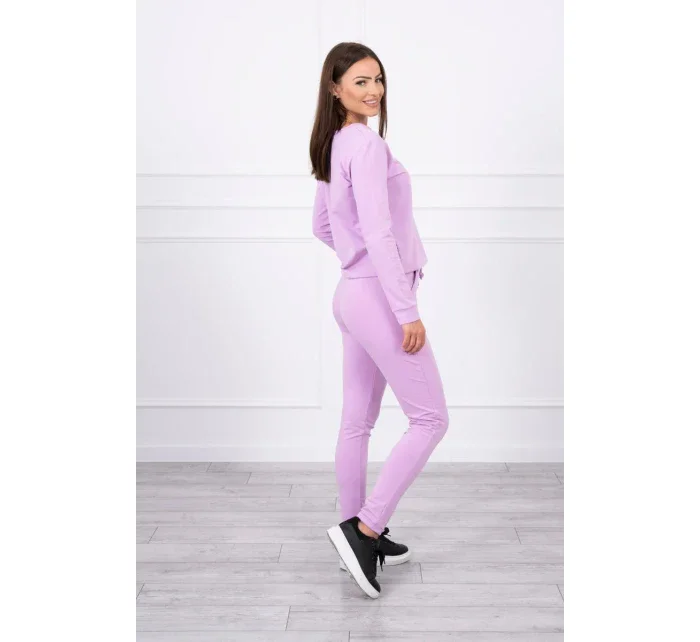 Fialová tepláková súprava