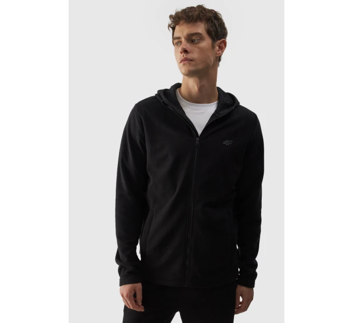 Polar Męski Z Kapturem Regular 4F 4FWMM00TFLEM290-20S Czarny