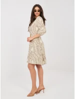 Šaty D74516M30485A dark lilac