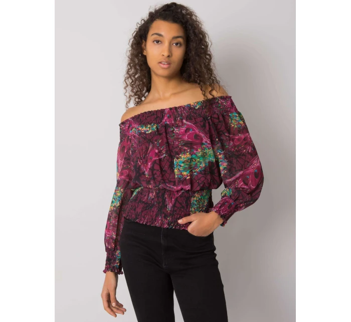 Halenka DHJ BZ tmavě fialová model 16292310 - FPrice Halenka DHJ BZ tmavě fialová model 16292310 - FPrice