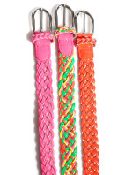 Trendy braid belt  in neon colours