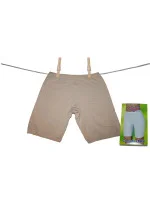 Dámske nohavičky s dlhšou nohavičkou Cinzia telová - Lovelygirl