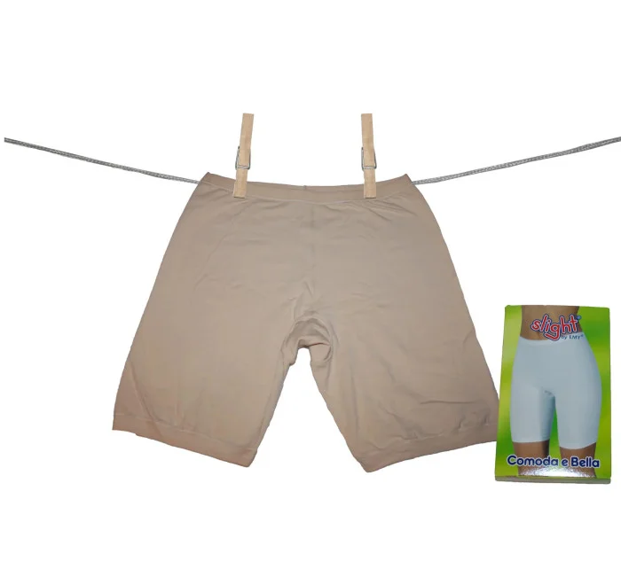 Dámske nohavičky s dlhšou nohavičkou Cinzia telová - Lovelygirl