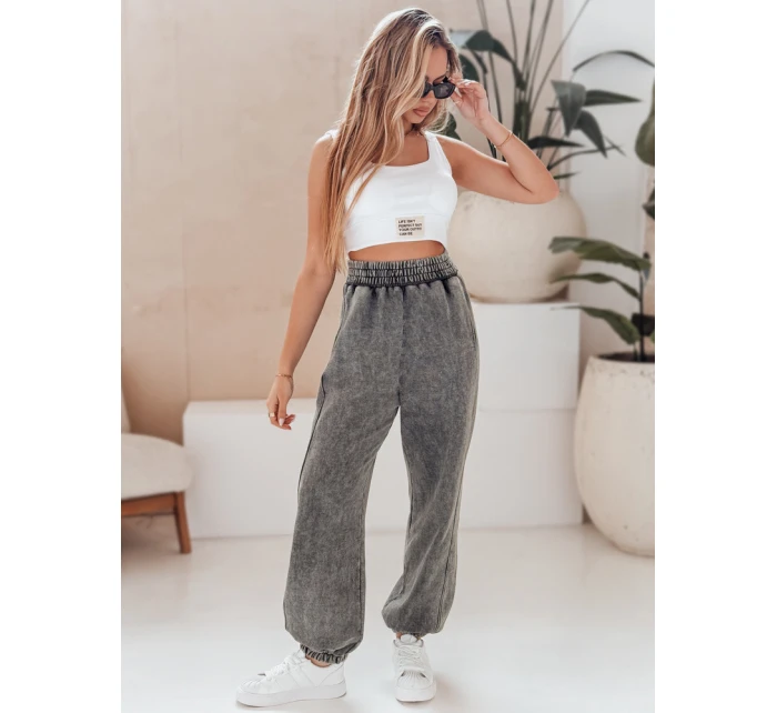 Dámské kalhoty šedé Dstreet model 21975427 - FashionStreet