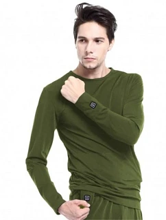 Glovii GJ1CM Tričko/top Mikina s dlhým rukávom a výstrihom Elastan, polyester