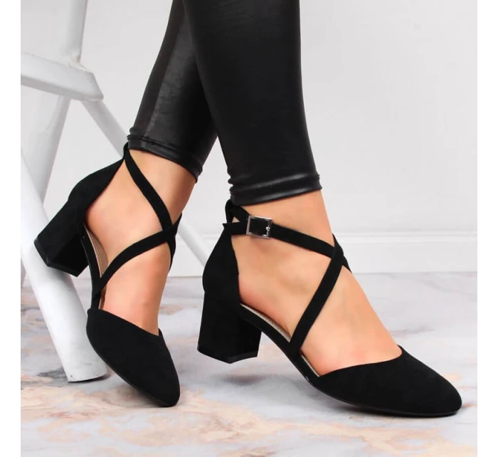 Sergio Leone W černé sandály model 21777504 - Inny