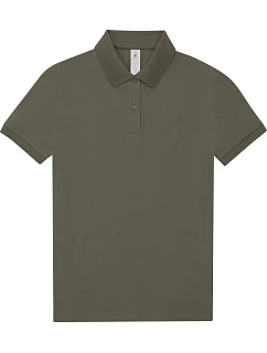 B&C My Polo 180 /women Dámske polo tričko s piké vzorom 01.W461 camo green