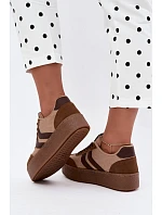 Dámske tenisky na platforme s remienkami Camel Kaya