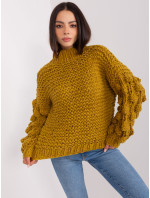 Sweter AT SW 2382.97P oliwkowy