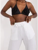 Nohavice D70032M62242A1 biela Nohavice D70032M62242A1 biela