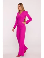 M883 Džínsový overal - ružový