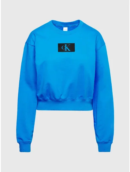 Dámsky top QS6942E CC4 modrý - Calvin Klein Dámsky top QS6942E CC4 modrý - Calvin Klein