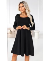 Dámske šaty 574-3 IVANA black - Numoco