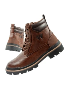 buty męskie  modne brązowe model 21361016 - Wrangler