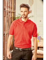 Piqué polo 10. burgundy model 22473739 - Russell Athletic