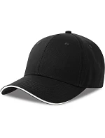 Sport 6 panelová sandwich kšiltovka black model 22450495 - Atlantis Headwear Sport 6 panelová sandwich kšiltovka black model 22450495 - Atlantis Headwear