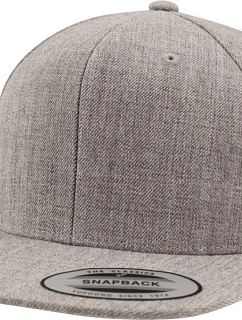 6 panelová Snapback kšiltovka heather grey model 22482400 - Flexfit