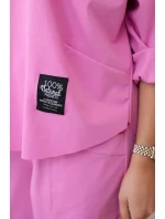 Komplet nových mikinových kalhot Punto světle růžová Komplet nových mikinových kalhot Punto světle růžová