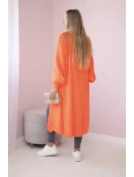 Oranžový dlhý sveter