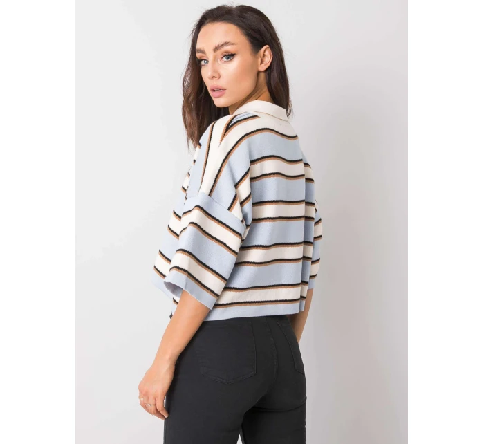 Blúzka 269 BZ 15501.94P biela a modrá