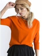 Blúzka RV BZ 4661.43P tmavo oranžová