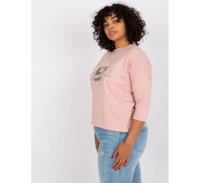 Blúzka RV BZ 7423.66P svetlo ružová