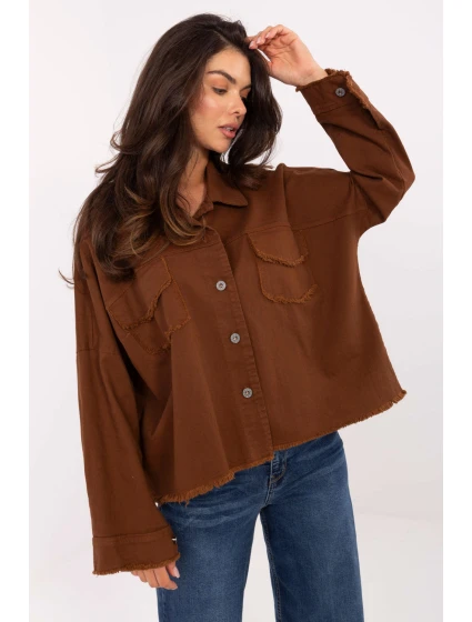 Košeľa s dlhým rukávom model 216740 Rue Paris Košeľa s dlhým rukávom model 216740 Rue Paris