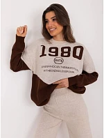 dámský dvoudílný komplet s volným svetrem model 19769932 - Factory Price dámský dvoudílný komplet s volným svetrem model 19769932 - Factory Price