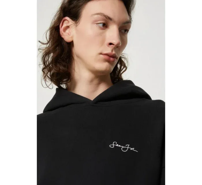 Sean John Script Logo Back Artwork Hoodie M 6021388 pánske Sean John Script Logo Back Artwork Hoodie M 6021388 pánske