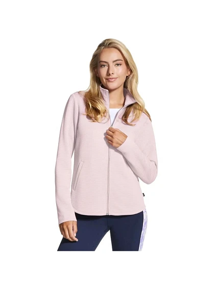 Skechers The Hoodless Hoodie GoWalk Shine Jacket JA78-WSPR Fialová S